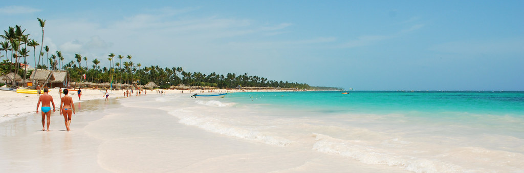 Playa Bávaro, arena blanca y aguas turquesas en Punta Cana